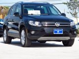 2014 Deep Black Metallic Volkswagen Tiguan SEL #87822428