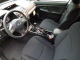 2014 Subaru Impreza 2.0i 4 Door Black Interior