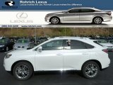 2014 Starfire Pearl Lexus RX 450h AWD #87822089