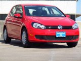 2014 Tornado Red Volkswagen Golf 2.5L 4 Door #87822468