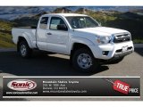 2014 Super White Toyota Tacoma V6 Access Cab 4x4 #87821880