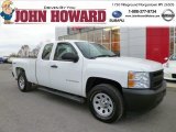 2011 Summit White Chevrolet Silverado 1500 Extended Cab 4x4 #87822358