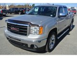 2010 Pure Silver Metallic GMC Sierra 1500 SLE Crew Cab #87865240