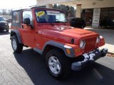 2005 Jeep Wrangler X 4x4 Front 3/4 View