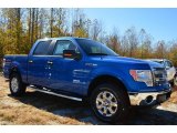 2013 Blue Flame Metallic Ford F150 XLT SuperCrew 4x4 #87864921