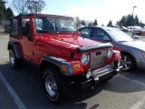 2004 Flame Red Jeep Wrangler X 4x4 #87865300