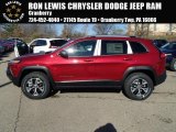 2014 Deep Cherry Red Crystal Pearl Jeep Cherokee Trailhawk 4x4 #87864812