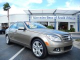 Sand Beige Metallic Mercedes-Benz C in 2010