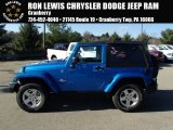 2014 Hydro Blue Pearl Coat Jeep Wrangler Freedom Edition 4x4 #87864802