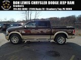 2014 Western Brown Ram 1500 Laramie Longhorn Crew Cab 4x4 #87864797