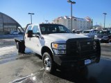 2011 Oxford White Ford F350 Super Duty XL Crew Cab 4x4 Chassis #87865187