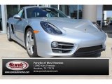 2014 Rhodium Silver Metallic Porsche Cayman  #87865065
