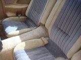 1986 Pontiac Firebird Trans Am Rear Seat