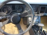 1986 Pontiac Firebird Trans Am Dashboard