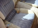 1986 Pontiac Firebird Trans Am Rear Seat