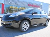 2013 Super Black Nissan LEAF S #87911057