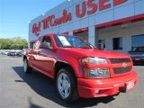 2005 Victory Red Chevrolet Colorado LS Extended Cab #87910771