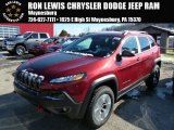 2014 Deep Cherry Red Crystal Pearl Jeep Cherokee Trailhawk 4x4 #87910954