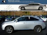2013 Silver Lining Metallic Lexus RX 450h AWD #87910928
