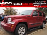 2010 Inferno Red Crystal Pearl Jeep Liberty Sport #87957888