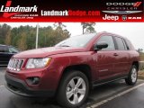 2013 Deep Cherry Red Crystal Pearl Jeep Compass Latitude #87957885