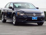 2014 Night Blue Metallic Volkswagen Passat 1.8T Wolfsburg Edition #87958123