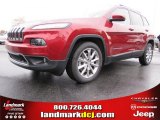 2014 Deep Cherry Red Crystal Pearl Jeep Cherokee Limited #87957838