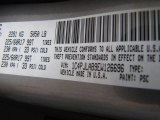 2014 Cherokee Color Code for Billet Silver Metallic - Color Code: PSC