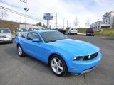 2010 Grabber Blue Ford Mustang GT Premium Coupe #87957824
