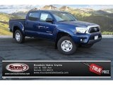 2014 Blue Ribbon Metallic Toyota Tacoma V6 Double Cab 4x4 #87957605