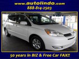 2004 Arctic Frost White Pearl Toyota Sienna XLE #87957588