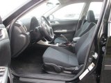 2010 Subaru Impreza Outback Sport Wagon Carbon Black Interior