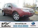 2010 Paprika Red Pearl Subaru Forester 2.5 X #87958000