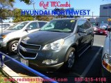 2011 Cyber Gray Metallic Chevrolet Traverse LT #87998946