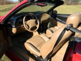 1994 Ford Mustang Cobra Convertible Saddle Interior