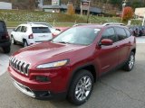 2014 Deep Cherry Red Crystal Pearl Jeep Cherokee Limited 4x4 #87999122