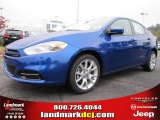 2013 Blue Streak Pearl Coat Dodge Dart SXT #87999004