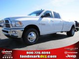 2014 Bright White Ram 3500 Big Horn Crew Cab Dually #88024266