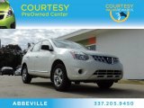 2012 Pearl White Nissan Rogue S #88059726