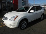 2011 Pearl White Nissan Rogue SV AWD #88059546