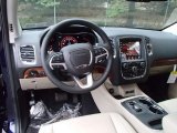 2014 Dodge Durango Limited AWD Black/Light Frost Beige Interior