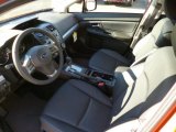 2014 Subaru XV Crosstrek 2.0i Limited Black Interior