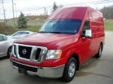 2012 Red Alert Nissan NV 2500 HD S High Roof #88059625