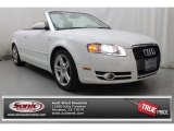 2007 Ibis White Audi A4 2.0T Cabriolet #88059522