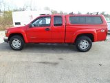 2005 Victory Red Chevrolet Colorado Z71 Extended Cab 4x4 #88059775