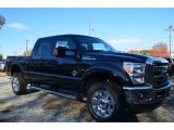 2014 Tuxedo Black Metallic Ford F350 Super Duty Lariat Crew Cab 4x4 #88059331