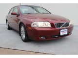 Ruby Red Metallic Volvo S80 in 2005