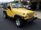 2006 Jeep Wrangler Solar Yellow
