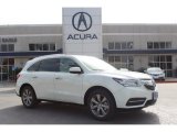 2014 White Diamond Pearl Acura MDX Advance #88103580