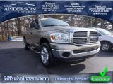 2008 Light Khaki Metallic Dodge Ram 1500 Big Horn Edition Quad Cab 4x4 #88104774